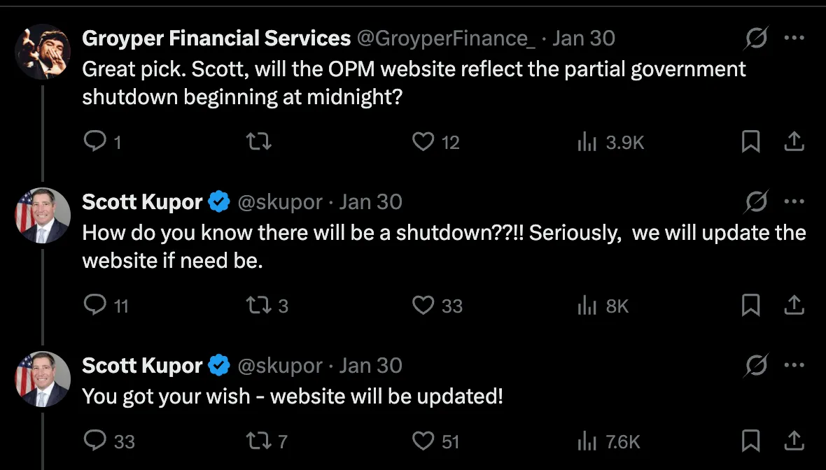 Twitter exchange between GroyperFinance and Scott Kupor